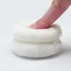 Almofada de Pó de Veludo Personalizada Que Não Absorve o Pó, Adequada para Selar Maquiagem e Base Líquida, Esponja de Pó Redonda Macia Dupla Face de Maquiador Profissional