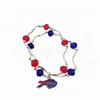 Ventas Directas de Fábrica Pulseras Personalizadas Hechas a Mano 32 Equipos de Fútbol de la NFL Pulseras de Cristal para Mujer Pulseras de Temperamento de Moda