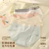 Calcinhas Femininas 7A de Algodão Puro Estendidas Sem Costura, Algodão Total Estilo Japonês Antibacterianas, Levanta Bumbum, Confortáveis, Respiráveis