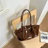 2026 Nuevo Bolso Tote Versátil de Nicho Estilo Coreano con un Toque Vintage de Alta Gama, Bolso de Hombro y Cruzado de Gran Capacidad