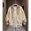 Chaqueta cárdigan casual de punto para hombre de otoño e invierno, corte holgado, con cuello de solapa, una prenda de punto moderna y versátil