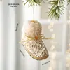 Decorações de Natal exclusivas transfronteiriças: Chapéus de Natal, botas, enfeites para árvore de Natal, pingentes de carro de Natal