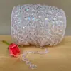 Cortina de Hilo de Cuentas Acrílicas Cortina de Hilo Camino de Boda Cadena de Cristal de Plomo Escena de Boda Decoración de Techo de Escenario Cortina de Puerta DIY Partición
