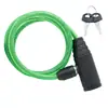Candado Antirrobo para Bicicleta Correa Gruesa Anti-Corte Soporte Candado con Llave para Vehículo Eléctrico Anillo de Bloqueo Candado con Contraseña para Bicicleta