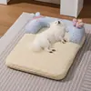 Almofada de Gelo para Pet, Tapete de Verão, Tapete para Cachorro, Ninho Refrescante para Gato, Almofada de Grãos de Gelo, Removível e Lavável, Adequado para Todas as Estações