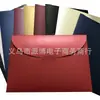 Venta al por mayor No. 9 sobres grandes estilo occidental Papel perlado Sobre para contrato A4 Sobre de color negro rojo Se puede fijar LOGOTIPO