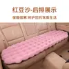 Almofada de assento de carro Douyin, tapete de carro de pelúcia de pelo de coelho de inverno, veludo bolha, quente, unissex, almofada de assento universal para cinco lugares, dropshipping disponível
