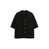Camisa de algodón vintage americana OUSWE, marca de moda nacional de nicho, chaqueta corta holgada de manga larga para hombre y mujer, RC64