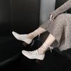 Nuevos Zapatos de Ballet de Diseño de Nicho Verano 2025 con Correas, Punta Cuadrada Retro, Tacón Grueso, Boca Baja Zapatos de Salón para Mujer