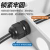 Conector de Nailon Impermeable Cable de Alambre Sello de Plástico Prensaestopas Pg/M Cabezal de Bloqueo Cabezal de Prensaestopas Fijo Métrico Hecho en Alemania