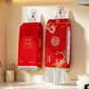 Papel de seda para bodas, papel de seda colgante especial para ocasiones especiales, servilletas rojas para uso doméstico, suministros para bodas al por mayor