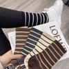 Calcetines de Baloncesto de Otoño e Invierno para Hombre, Calcetines de Algodón para Hombre en Stock de Tubo Medio de Color Sólido de Algodón Poliéster, Calcetines Deportivos Largos de Moda Ins