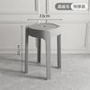 Taburete de Plástico Hogar Silla Nórdica Taburete Redondo Apilable Taburete de Mesa de Comedor Sencillo Cibernético Popular Taburete Molino de Viento Engrosado