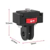 Nuevo Mini Liberación Rápida Liberación Rápida Set de Asiento Luz de Relleno Micrófono Soporte de Expansión para Monitor Accesorios Gopro13
