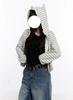 2026 Otoño e Invierno Ins Transfronterizo Holgado Moda Versátil Unisex Estilo Coreano Con Capucha Cremallera Cuello de Piel Sudadera Y2K Venta al por Mayor