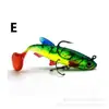 Peixe Revestido de Chumbo 8cm 12g Multicor Opcional Peixe Revestido de Chumbo Isca Biônica Cauda-T Peixe Revestido de Chumbo Cauda-T Isca Macia