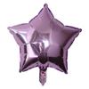 Balões de Filme de Alumínio Estrela de Cinco Pontas de 18 polegadas Balões de Filme de Alumínio Balões de Folha de Alumínio Balões de Decoração de Aniversário Casamento Balão de Hélio Atacado