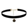 Amazon Joyería Creativa Letra Terciopelo Collar Gargantilla Collar Combinado Joyería de Moda Popular