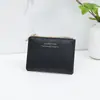 Nueva Cartera de Mujer de PU Estilo Corto de Gama Alta Simple con Múltiples Ranuras para Tarjetas Billetera Monedero Transfronteriza Venta al por Mayor