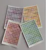 Papel Adesivo Colorido Candy Estilo Ins Coreano Alfanumérico Paperian Adesivo Marcador Redondo Número para Diário