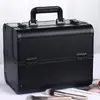 Estuche Multicapa para Maquillaje, Caja de Almacenamiento Profesional para Tatuajes, Manicura, Maquillaje, Belleza y Peluquería con Cerradura y Estuche de Maquillaje, Caja Organizadora
