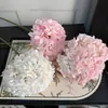 216 piezas de flores de hortensia artificiales de alta gama para decoración de salón de bodas, decoración suave para sala de estar del hogar, flores de seda, flores artificiales