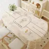 Mantel Ovalado Impermeable, Resistente al Aceite, Resistente al Calor, Lavable, Plegable para Mesa de Comedor, Mantel de Plástico PVC, Aislante Térmico, Tapete Antideslizante