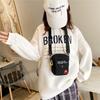Bolso de Hombro de Moda Nueva 2025 Bolso Cuadrado Pequeño Lindo de Moda Estilo Japonés Estilo Harajuku Bolso de Mujer Bolso Cruzado de Plaza Sésamo
