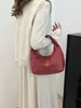 Bolso Tejido de Estilo Francés 2026 de Gama Alta para Mujer, Nuevo Bolso Tipo Dumpling de Moda, Bolso de Textura de Nicho para el Trabajo, Bolso de Mano Versátil