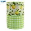 Cinta de Tela de Sarga Floral para Primavera y Verano con Borde de Alambre de Hierro, Lazo para Corona Navideña, Cinta Decorativa para Fiesta de Caja de Regalo