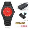 Relojes Dopamine Black Warrior para Hombre y Mujer de Marca de Diseñador Italiano, Relojes Sencillos y Elegantes para Estudiantes, Relojes de Cuarzo Impermeables de Alto Valor