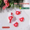 Promoção Quente Atacado Decorações de Nail Art de Natal Desenho Animado Fofo Papai Noel 3D Material de Resina DIY Pacote de Acessórios