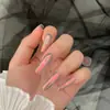 Nuevo Celebriti de Internet Arte de Uñas Aurora Polvo de Espejo Polvo de Superficie de Espejo Luz Eléctrica Púrpura Deslumbrante Alto Brillo Galvanizado Brillo para Uñas Luz de Luna