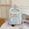 Mochila Estudiantes de Primaria Tercero a Sexto Grado Gran Capacidad Niñas Fresca Dulce Mochila Estudiantes de Secundaria Mochila Original de Nicho