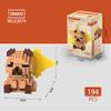 Bloques de Construcción de Micropartículas, Muñecas de Dibujos Animados, Regalos de Cumpleaños, Juguetes para Niños, Regalos Pequeños, Venta al por Mayor en Puestos Callejeros