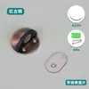 Aço Inoxidável Formato de Tartaruga Porta de Vidro Porta Semi-Circular Batente de Porta Dispositivo Anti-Colisão Montado no Chão Porta de Banheiro Batente de Porta Espessado Batente de Porta Sem Furo