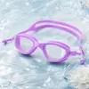 Nuevas gafas de natación para adultos de marco grande, impermeables, antivaho, gafas de buceo de alta definición para hombres y mujeres, con tapones para los oídos integrados, al por mayor