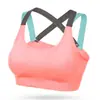 Novo Sutiã Esportivo Colete Costas Cruzadas Costas Bonitas Sem Aro Profissional À Prova de Impacto Corrida Fitness Yoga Sutiã Roupa Íntima para Mulheres