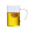 Copo Medidor de Vidro Copo de Leite Caneca Doméstica para Café da Manhã Espessado Resistente ao Calor Copo para Micro-ondas de Cozinha para Assar