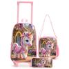 Nuevo Set de Bolso con Ruedas Transfronterizo para Niños, Maleta con Ruedas para Niños que se Puede Usar como Mochila, Personalizable y al por Mayor