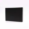 Caja Negra Estilo Aeronáutico, Caja de Cartón Corrugado Extra Dura, Se Puede Imprimir con Logo, Caja de Empaque para Ropa, Materiales de Empaque Weicai