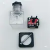 Caja de Conexiones para Bobina de Válvula de Pulso Electromagnético Hidráulico Din43650A Enchufe Terminal Neumático con Luz LED CC CA