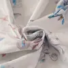 Jacquard de alta densidade poliéster elastano primavera verão outono roupas infantis pijamas femininos vestido camisa tecido fino respirável atacado