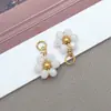 Contas Coloridas a Vácuo para Conservar a Cor Flor de Cristal Margarida Pingente Brincos Criativos DIY Puros Feitos à Mão Acessórios de Pérola de Imitação