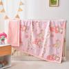 Colcha de Verão Infantil Dupla Camada de Fio Desenho Animado Sanrio Cão Yugui Ar Condicionado Kulomika Lavável à Máquina para Dormir Nu Fina