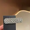 Pasador de Cristal Sencillo Estilo Nuevo Moda de Lujo Ligero Pinza para Flequillo Accesorio para el Cabello en la Parte Trasera de la Cabeza para Mujeres Geométrico