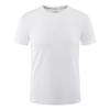 Camiseta Redonda de Seda de Gelo de Secagem Rápida Personalizada para Maratona, Caminhada, Corrida, Jogos Esportivos, Cultura de Equipe, Respirável para Homens