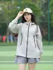 Ropa con Protección Solar UPF150+ para Hombres y Mujeres en Verano Transpirable para Exteriores Ropa con Protección Solar Anti-UV Chaqueta Deportiva Holgada Ultra-Delgada