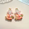 Accesorios Festivos de Resina del Dios de la Riqueza Materiales para Broche de Pelo DIY, Funda de Teléfono, Llavero, Decoración de Tablero de Coche