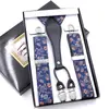 Tirantes para Hombre Tirantes para Hombre Pantalones de Traje con Tirantes Correa Correa para Personas Mayores Correa de Tirantes para Hombres con Sobrepeso Correa Elástica para el Hombro Cuatro Pinzas Color